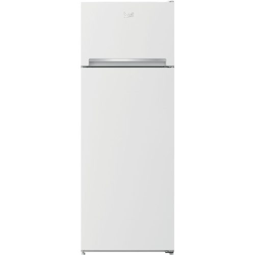 Beko RDSA240K40WN Felülfagyasztós hűtőszekrény E,177L/46L,Nofrost nélkül,37 dB,Szél: 54 cm,Mag: 146.5 cm,Mély: 57.4 cm