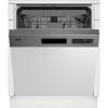 Beko BDSN28530X Beépíthető mosogatógép, 15 teríték,9.9 L,6 prog.,45 dB,D,Felső evőeszk.,60 cm,Digit.kijelző, Autom.ajtónyit.