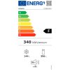 Hitachi W661PRU1.GPW 4 ajtós hűtőszekrény fagyasztóval, F  Energiaosztály, Hűtő: 396L, Fagyasztó: 144L, Nofrost, Zajszint: 40 dB, Szél: 85.5 cm, Mag: 183.5 cm, Mély: 72.7 cm, Digitális kijelzővel