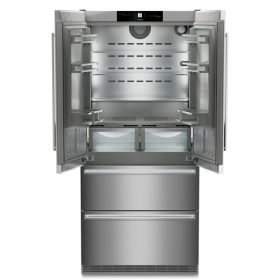   Liebherr CBNste 8872 4 ajtós hűtőszekrény fagyasztóval E,363L/160L,Nofrost,42 dB,Szél: 91 cm,Mag: 202.7 cm,,