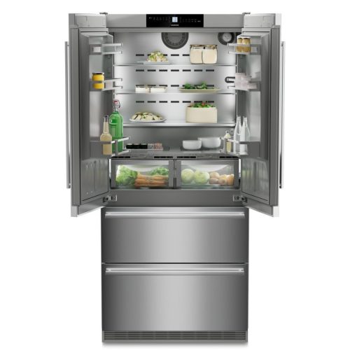 Liebherr CBNste 8872 4 ajtós hűtőszekrény fagyasztóval E,363L/160L,Nofrost,42 dB,Szél: 91 cm,Mag: 202.7 cm,,