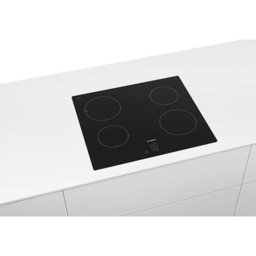 Bosch PUG61RAA5E Beépíthető Indukciós főzőlap Keret nélküli, 4600 W, Érintőszenzoros, Gyerekzár, Booster funkció, CSAK 1 fázisra köthető
