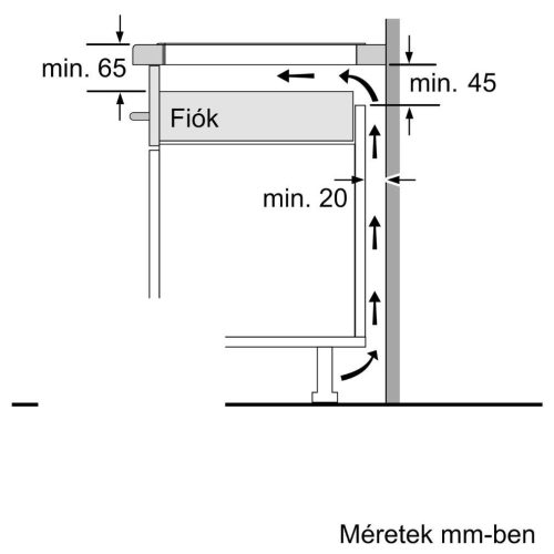 Bosch PUG61RAA5E Beépíthető Indukciós főzőlap Keret nélküli, 4600 W, Érintőszenzoros, Gyerekzár, Booster funkció, CSAK 1 fázisra köthető