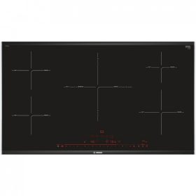   Bosch PIV975DC1E Beépíthető Indukciós főzőlap Fém keretes, 11100 W, Érintőszenzoros, Gyerekzár, Booster funkció, 3 fázisra köthető